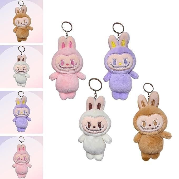 Labubu Plush Doll Keychain – Soft, Cute & Collectible Toy