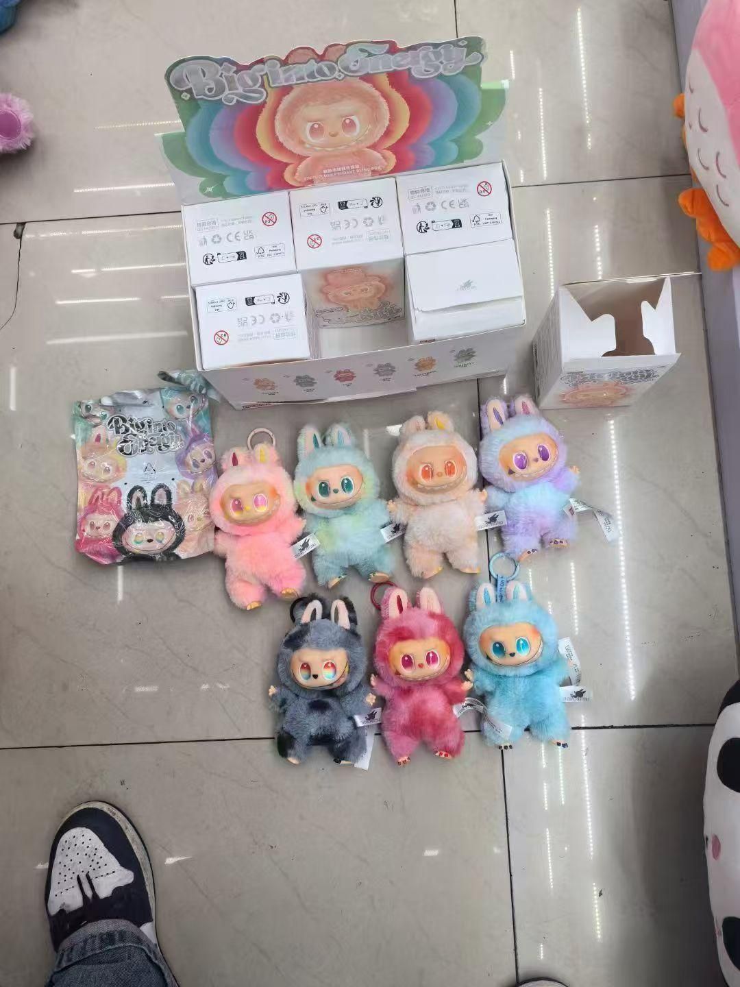 Labubu Plush Doll Keychain – Soft, Cute & Collectible Toy