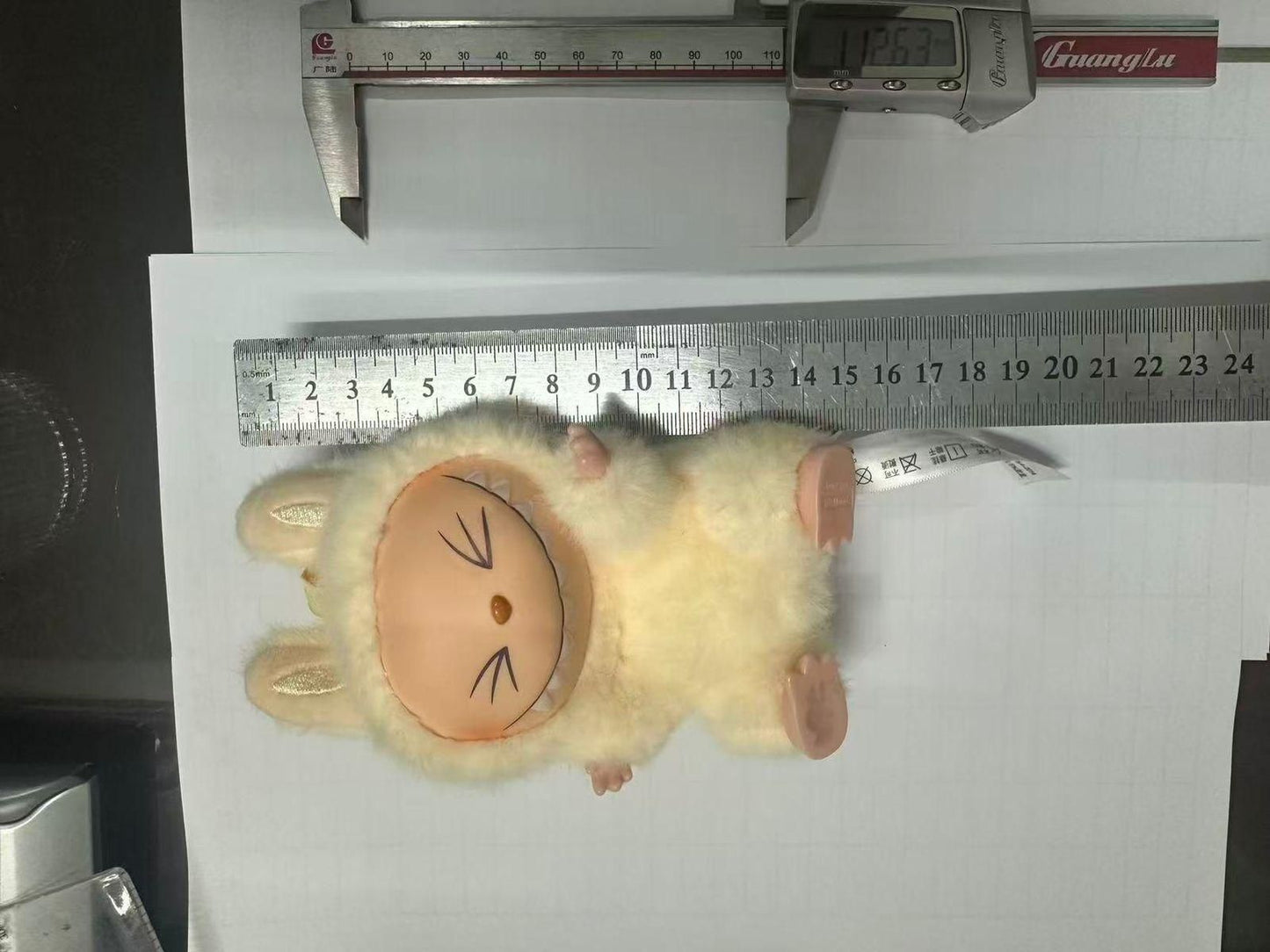 Labubu Plush Doll Keychain – Soft, Cute & Collectible Toy