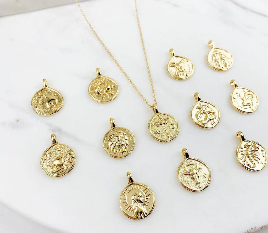 Gold-Plated Zodiac Necklace