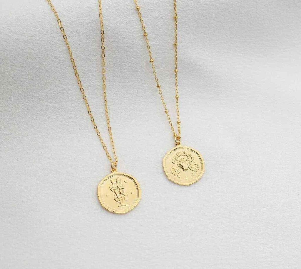 Gold-Plated Zodiac Necklace